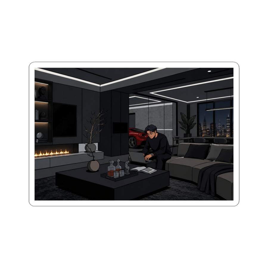 Cozy Night In Sticker