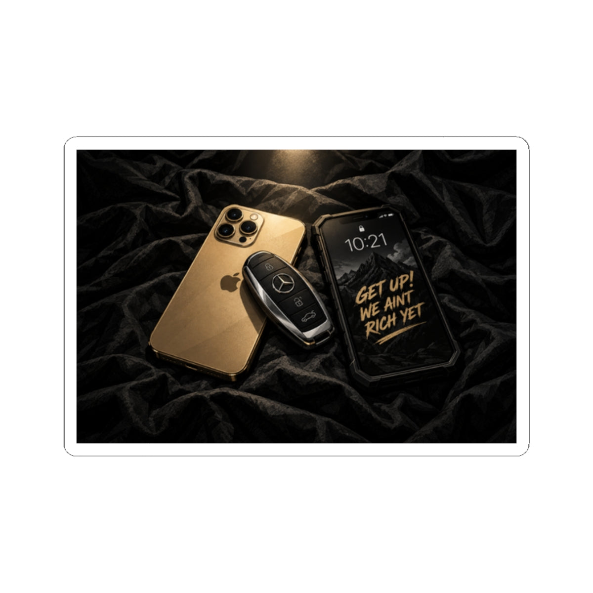 Rich Yet Sticker