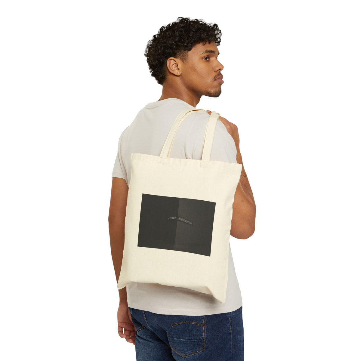 Minimal Noir Tote