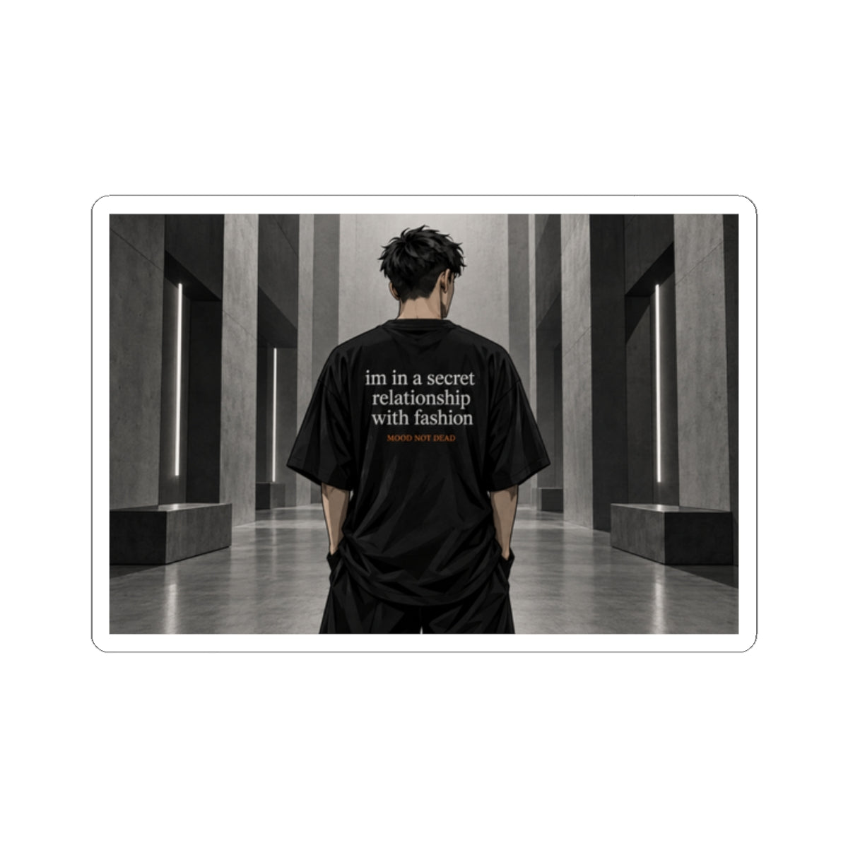 Street Portrait Sticker
