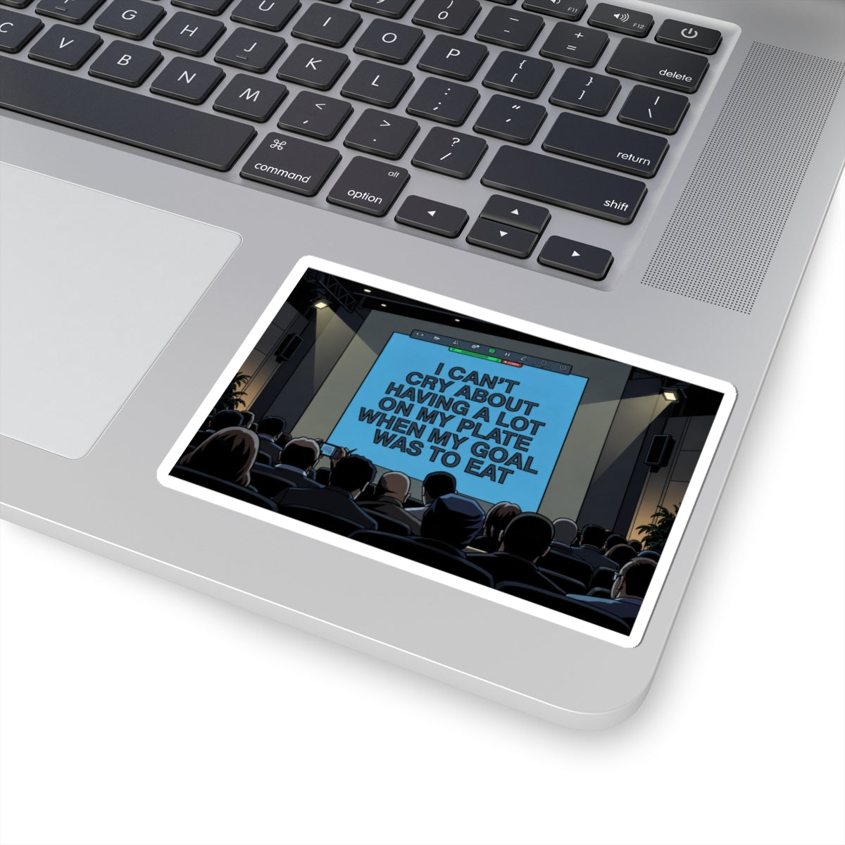 Front Row Sticker