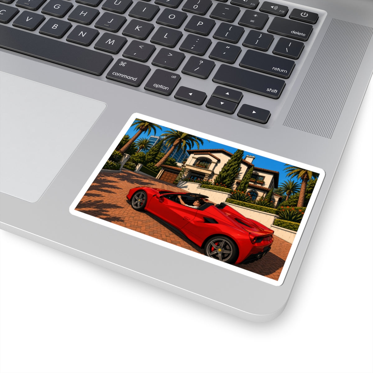 Villa Hours Sticker