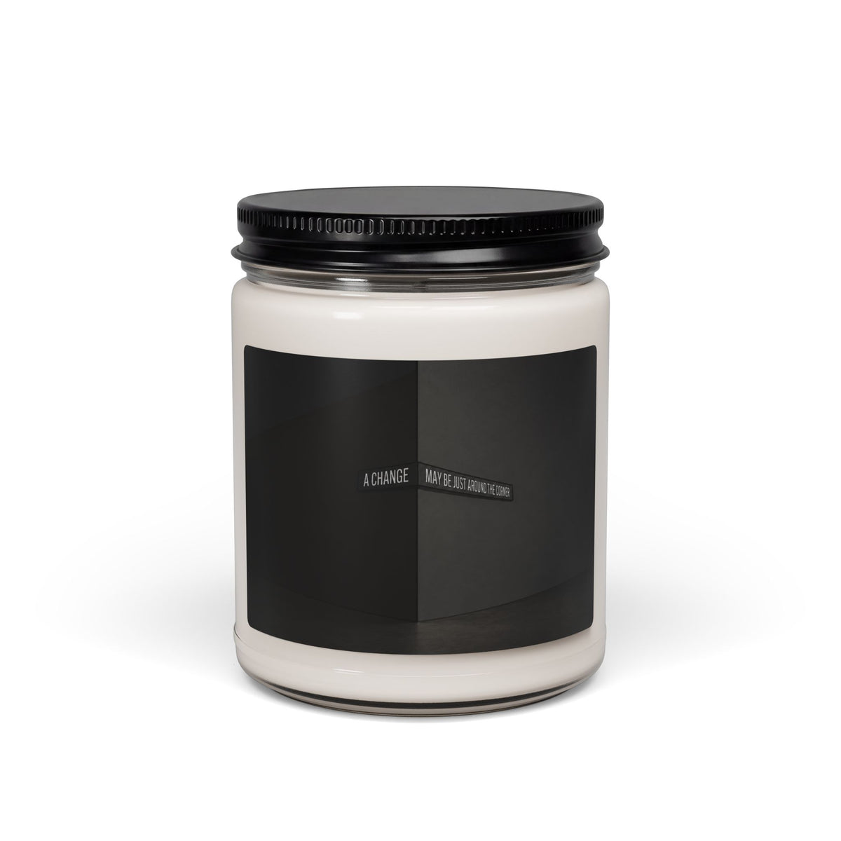 Minimal Noir Candle