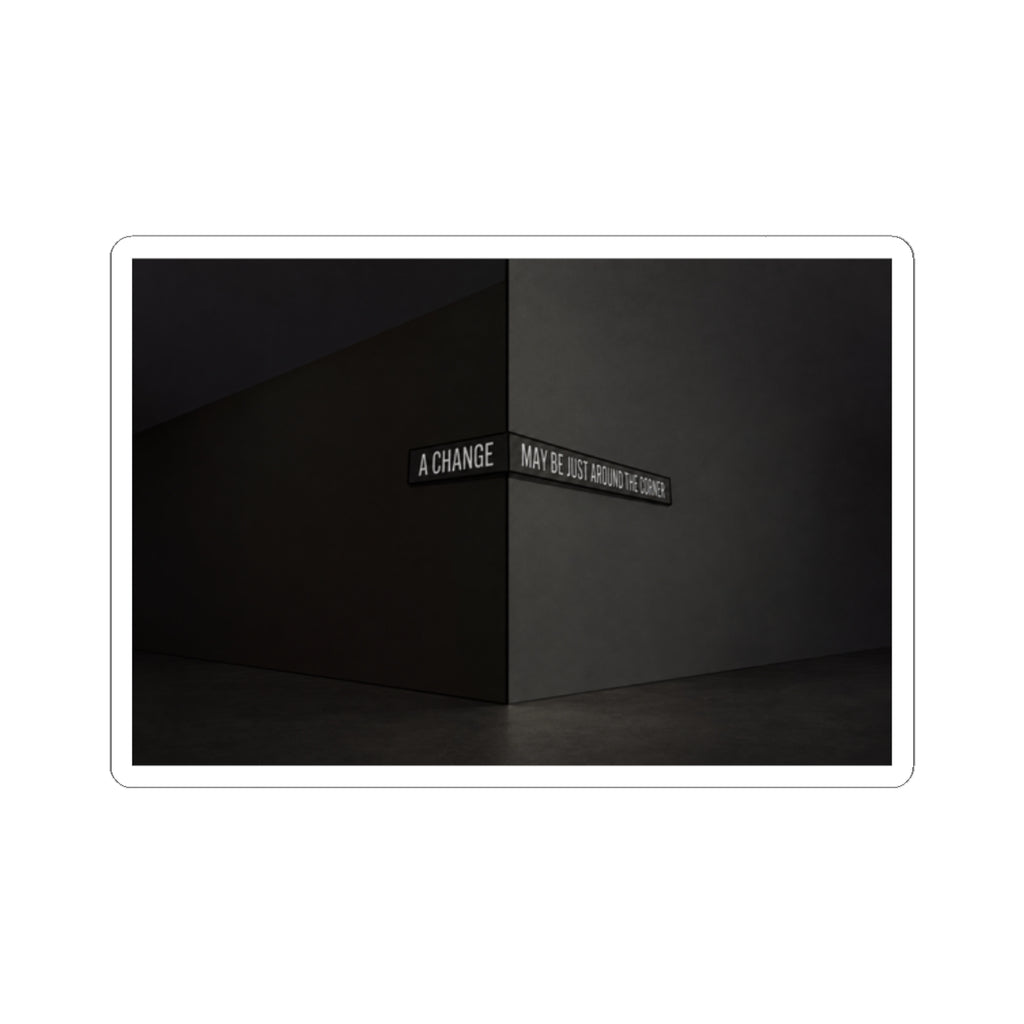 Minimal Noir Sticker
