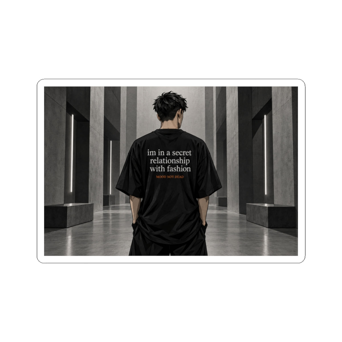 Street Portrait Sticker