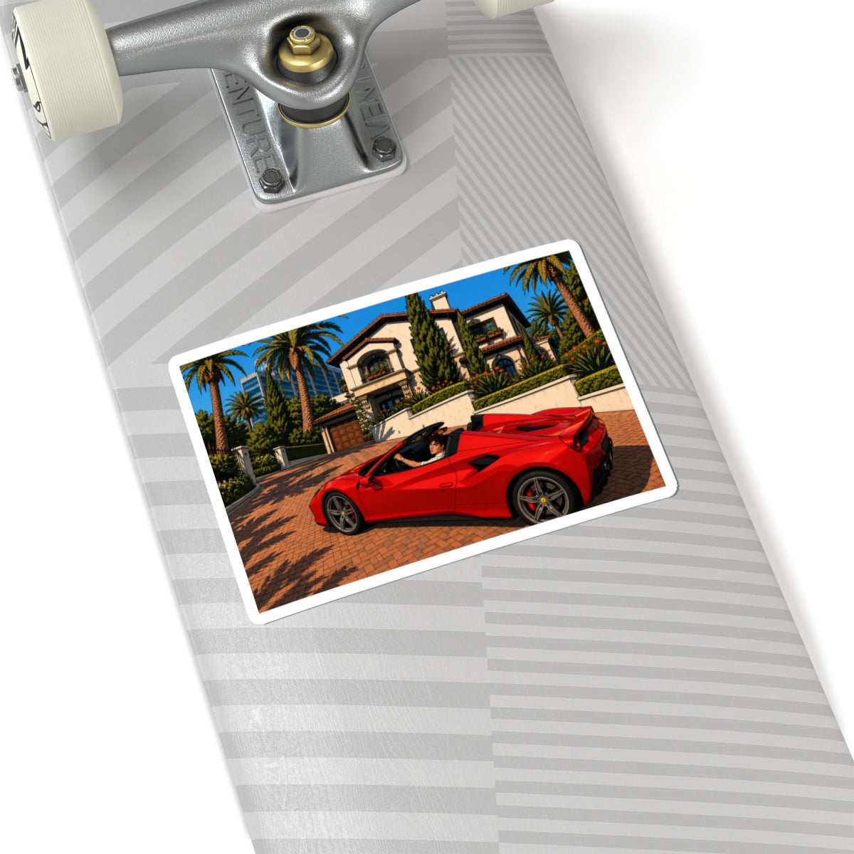 Villa Hours Sticker