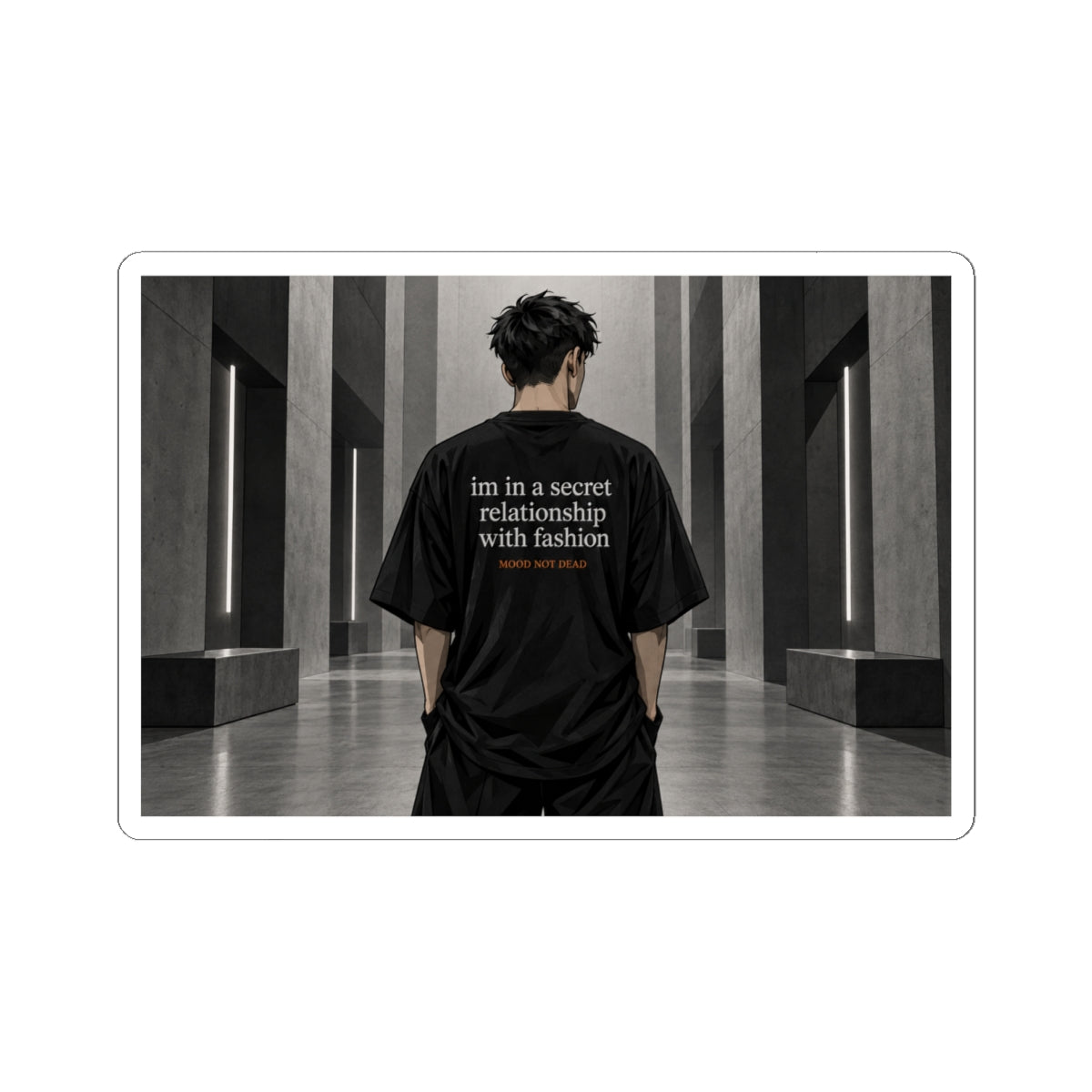 Street Portrait Sticker