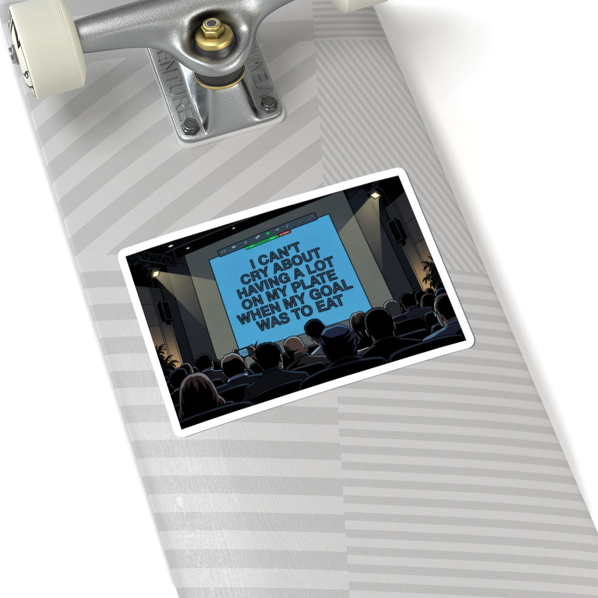 Front Row Sticker