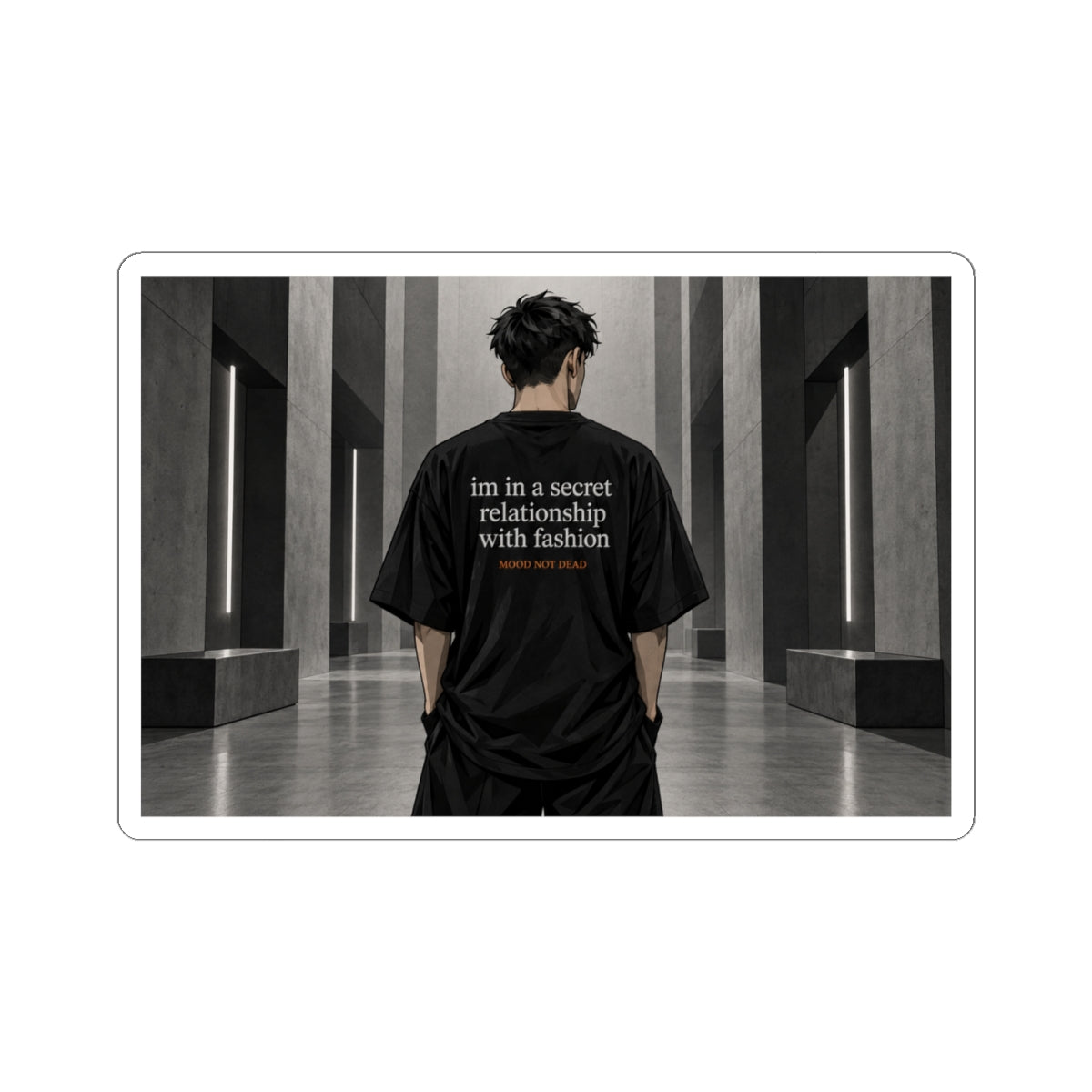 Street Portrait Sticker