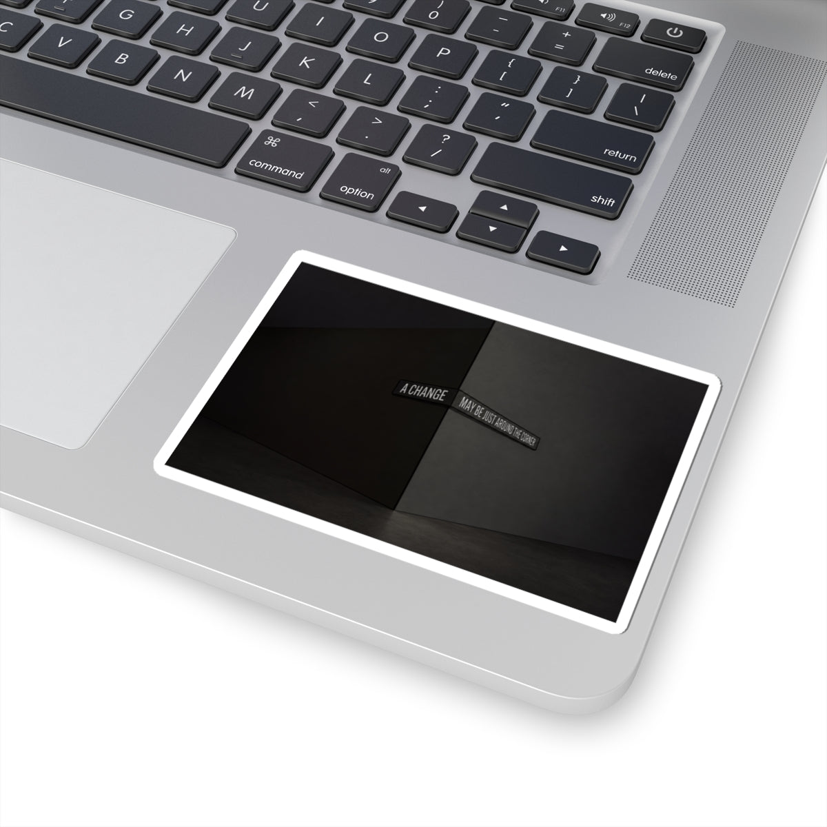 Minimal Noir Sticker